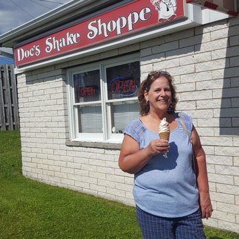 Doc's Shake Shoppe - Mom with her Soft serve - Ice Cream & Frozen Yogurt Near Me - Parma, Ohio Doc's Shake Shoppe - Mom with her Soft serve - Ice Cream & Frozen Yogurt Near Me - Parma, Ohio