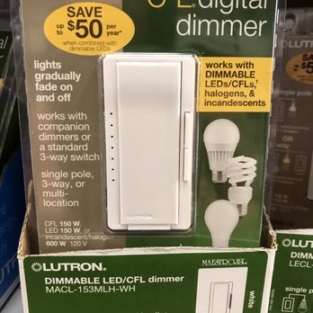 Lowe's Home Improvement - 10/11/2018: Choosing dimmer switches . . . ????? - Hardware Stores Near Me - Folsom, California Lowe's Home Improvement - 10/11/2018: Choosing dimmer switches . . . ????? - Hardware Stores Near Me - Folsom, California