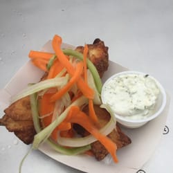 Simply Irresistible Catering - Buffalo chicken rolls-mouthwatering, tender white meat chicken, just the right amount of heat, home made blue cheese dip!!!!