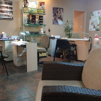 Genesis Beauty & Boutique - main salon where they do hair and manicures. - Hair Salons Near Me - Kamloops, British Columbia