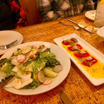 How to Cook a Wolf - Salad and Ahi tuna, so fresh and so delicious - Italian Near Me - Seattle, Washington