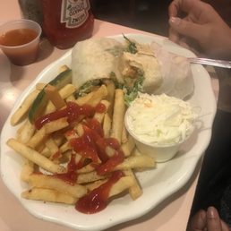 Buffalo Chicken Tender Wrap