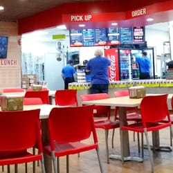Domino's Pizza - This is a dine-in location.
