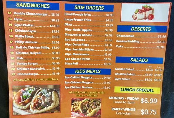 Menu photo 1 Mike's Fish & Chicken Cincinnati, OH