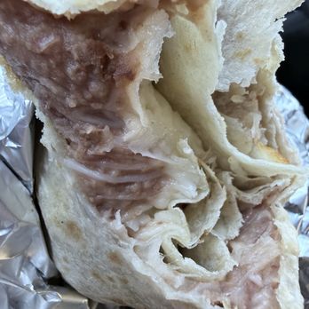Tacos El Tucan - Bean & cheese burrito - had a funky, almost fishy flavor. - Mexican Near Me - Richmond, California