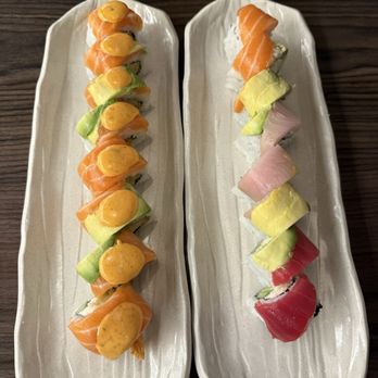 Chubby Curry - Spicy Salmon Roll, Rainbow Roll - Japanese Curry Near Me - Covina, California