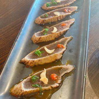 Blue Sushi Sake Grill - Tuna Tataki* - Sushi Bars Near Me - Denver, Colorado Blue Sushi Sake Grill - Tuna Tataki* - Sushi Bars Near Me - Denver, Colorado