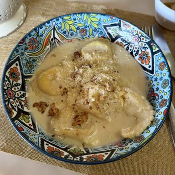 Ciccia Osteria - Mezzaluna pear ravioli ($22.80) - Italian Near Me - San Diego, California
