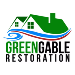 Green Gable Restoration - Green Gable Restoration Logo with house image