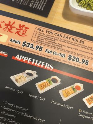 Menu photo 6 Sushi Haya Missouri City, TX Menu photo 6 Sushi Haya Missouri City, TX