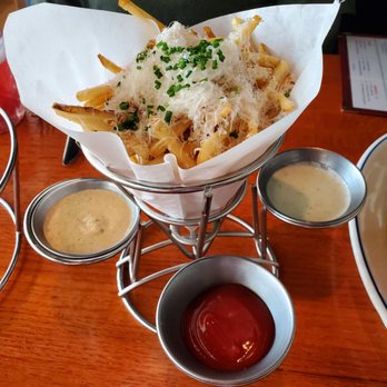 Hudson House - Best truffle fries I've ever had! - American Near Me - Dallas, Texas Hudson House - Best truffle fries I've ever had! - American Near Me - Dallas, Texas