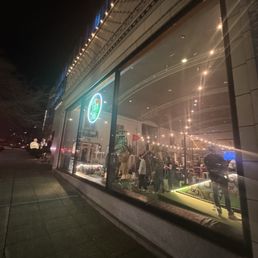 Front of venue