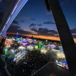 On the Ferris wheel On the Ferris wheel