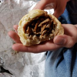 Their take on a cheesesteak. Awful.