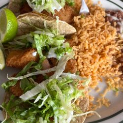 El Pueblito Mexican Grill #2 - Shrimp tacos
