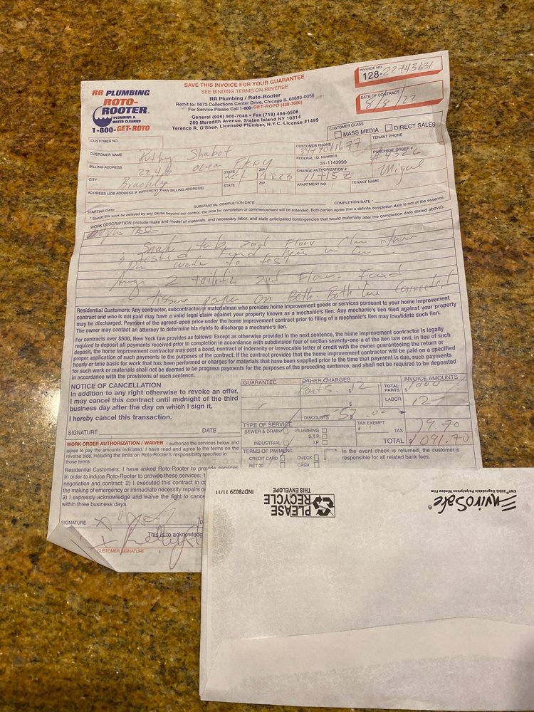 Slide of Roto-Rooter Plumbing & Water Cleanup