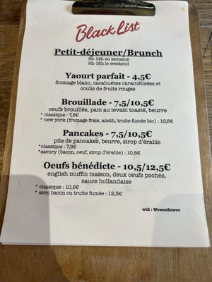 Black List Café by null