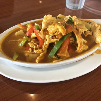 Thai Cafe - Red curry with chicken - Thai Near Me - Irvine, California Thai Cafe - Red curry with chicken - Thai Near Me - Irvine, California