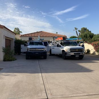 Speedy Ac - Two Trucks and 4 men  They were in and out in just a few hours! BRAVO - Heating & Air Conditioning/HVAC Near Me - La Quinta, California