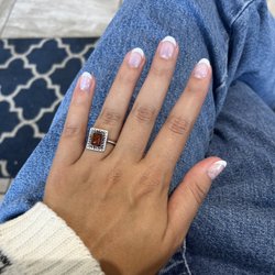 Vip Nails & Spa - french tip no chip manicure