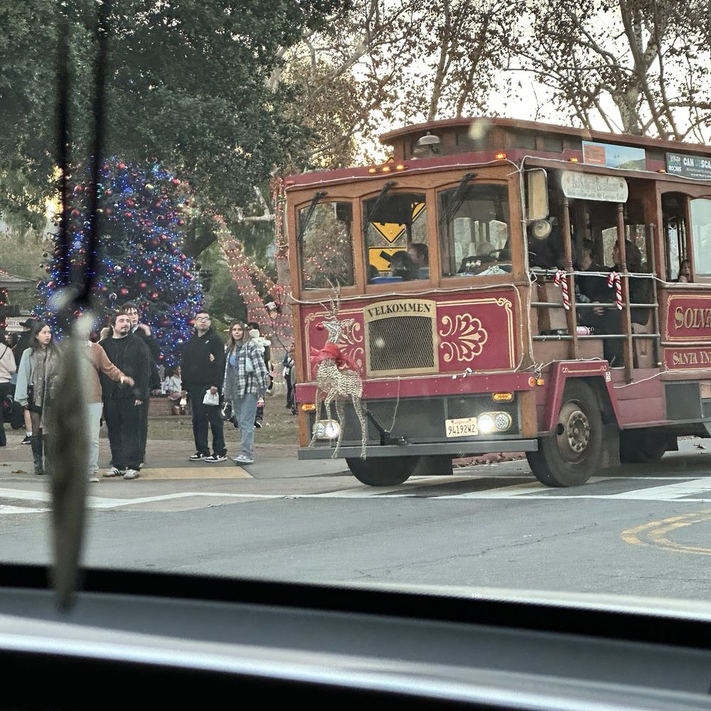 Solvang Park - Trolley time !! - Parks Near Me - Solvang, California Solvang Park - Trolley time !! - Parks Near Me - Solvang, California