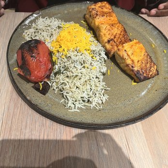 Rumi's Kitchen - Colony Square - Salmon - Persian/Iranian Near Me - Atlanta, Georgia