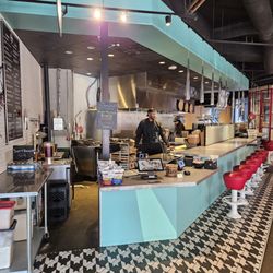 Lucky Bird - View of shared kitchen with Konjo Ethiopian
