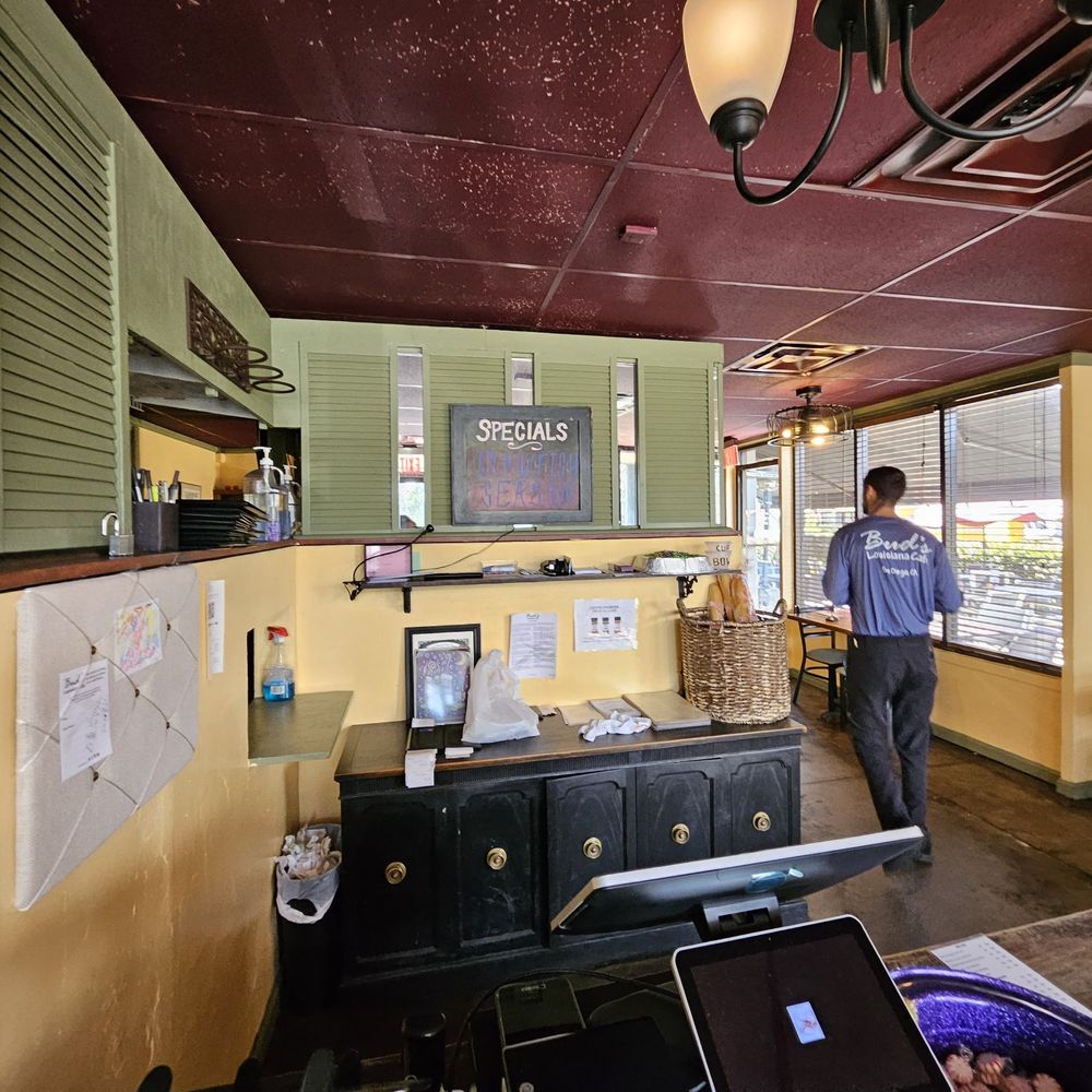 Bud's Louisiana Cafe - Front desk - Cajun/Creole Near Me - San Diego, California Bud's Louisiana Cafe - Front desk - Cajun/Creole Near Me - San Diego, California