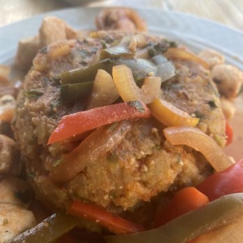 Blue Horizon Boutique Resort - Chicken mofongo with criollo - Hotels Near Me - Vieques, Puerto Rico Blue Horizon Boutique Resort - Chicken mofongo with criollo - Hotels Near Me - Vieques, Puerto Rico