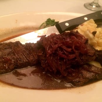 Wildfire - Skirt Steak with caramelized red onions (so good!) - Steakhouses Near Me - McLean, Virginia