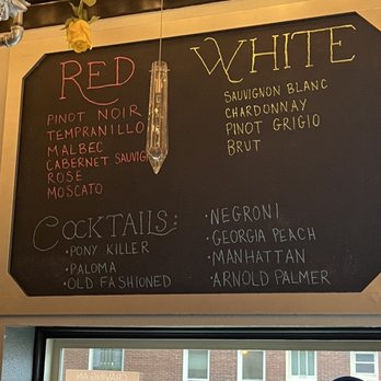 Riverwest Pizza - Wine cocktail menu - Pizza Near Me - Milwaukee, Wisconsin