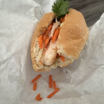 At Bites - Grilled Shrimps Banh Mi - Vietnamese Near Me - San Luis Obispo, California