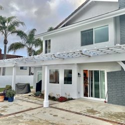Wood Pergolas & Patio Covers Laguna Niguel With Blue Knight
