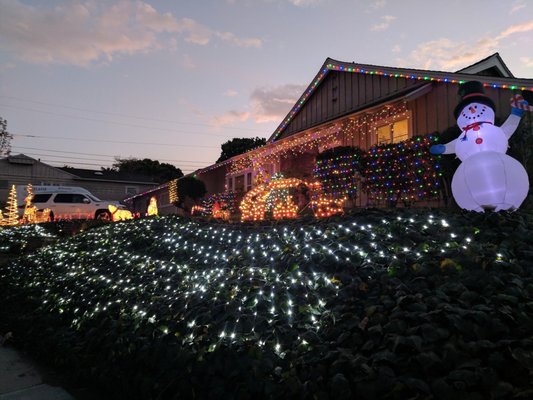 Point Loma Garrison Street Christmas Lights