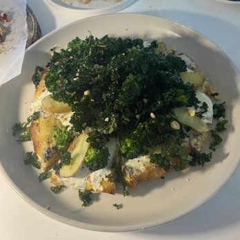 Petralunga - Truffle mushroom potato, and kale pizza. - Pizza Near Me - Miami, Florida
