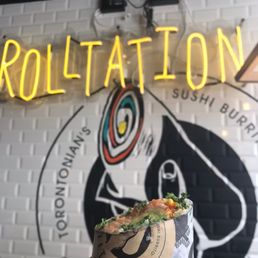 Classic salmon burrito