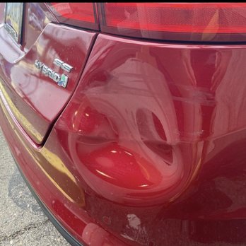 Complete Auto Restore - Bumper Push Out - Paintless Dent Repair - Mobile Dent Repair Near Me - Tucson, Arizona