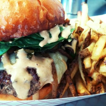 Rockin Rollerz - a burger and french fries - Food Trucks Near Me Rockin Rollerz - a burger and french fries - Food Trucks Near Me
