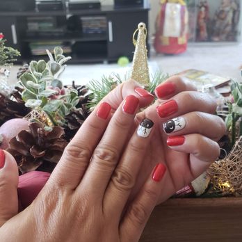 TQ Nail Salon - Loved my Christmas nails color - Nail Salons Near Me - Hesperia, California TQ Nail Salon - Loved my Christmas nails color - Nail Salons Near Me - Hesperia, California