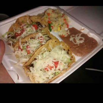 Chenchos Burrito - 3 steak tacos with Mexican white rice and beans - Mexican Near Me - Homer Glen, Illinois Chenchos Burrito - 3 steak tacos with Mexican white rice and beans - Mexican Near Me - Homer Glen, Illinois
