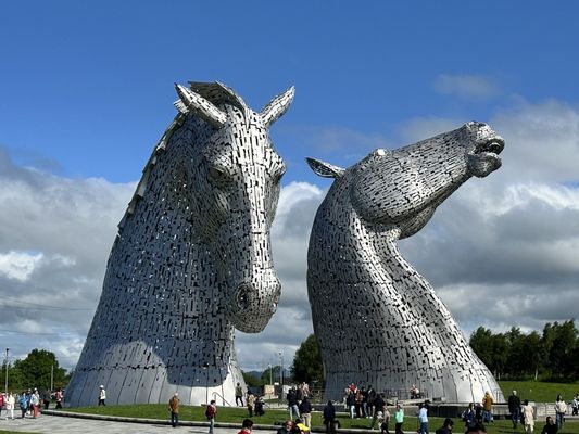 The Kelpies by null