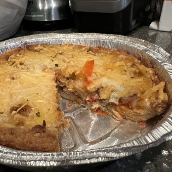 Conscious Comforts - GF + Vegan Deep Dish 'Original' Pizza - Food Delivery Services Near Me Conscious Comforts - GF + Vegan Deep Dish 'Original' Pizza - Food Delivery Services Near Me