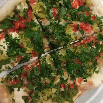 Kibberia - Falafel flatbread - Middle Eastern Near Me - Danbury, Connecticut