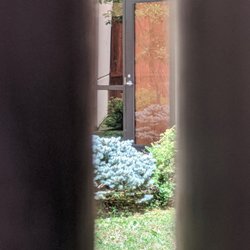 Rockford Center - Sneak peek at the door through the yard where they'd let us out for a few min a few times a day. IF schedule not behind.