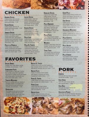 Menu photo 8 El Tapatio Stroud, OK Menu photo 8 El Tapatio Stroud, OK