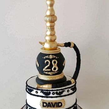 Cakes By Lana New York - a black and gold cake - Bakeries Near Me - Queens, New York Cakes By Lana New York - a black and gold cake - Bakeries Near Me - Queens, New York