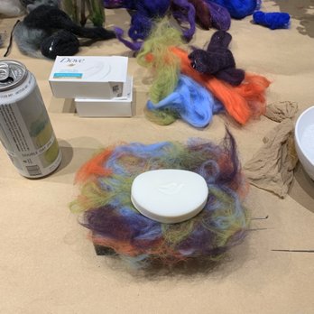 Makers Mess - Felted soap in Silverlake - Art Classes Near Me - Los Angeles, California