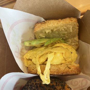 The Cafe Hot - Egg sandwich on biscuit with avocado - Breakfast & Brunch Near Me - Burlington, Vermont The Cafe Hot - Egg sandwich on biscuit with avocado - Breakfast & Brunch Near Me - Burlington, Vermont