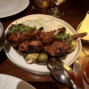Junoon - Lamb Chops - Indian Near Me - New York, New York