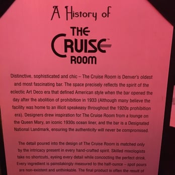 Cruise Room - Cool history. Oldest bar in Denver! - Lounges Near Me - Denver, Colorado